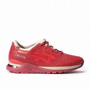 ASICS Men's Gel Lyte Evo Burgundy Tango Red 8718833440024 - 3 UK Red