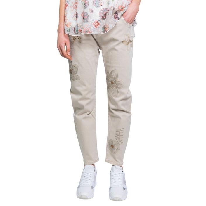 Desigual Women's Jeans Beige 192509 - beige 44
