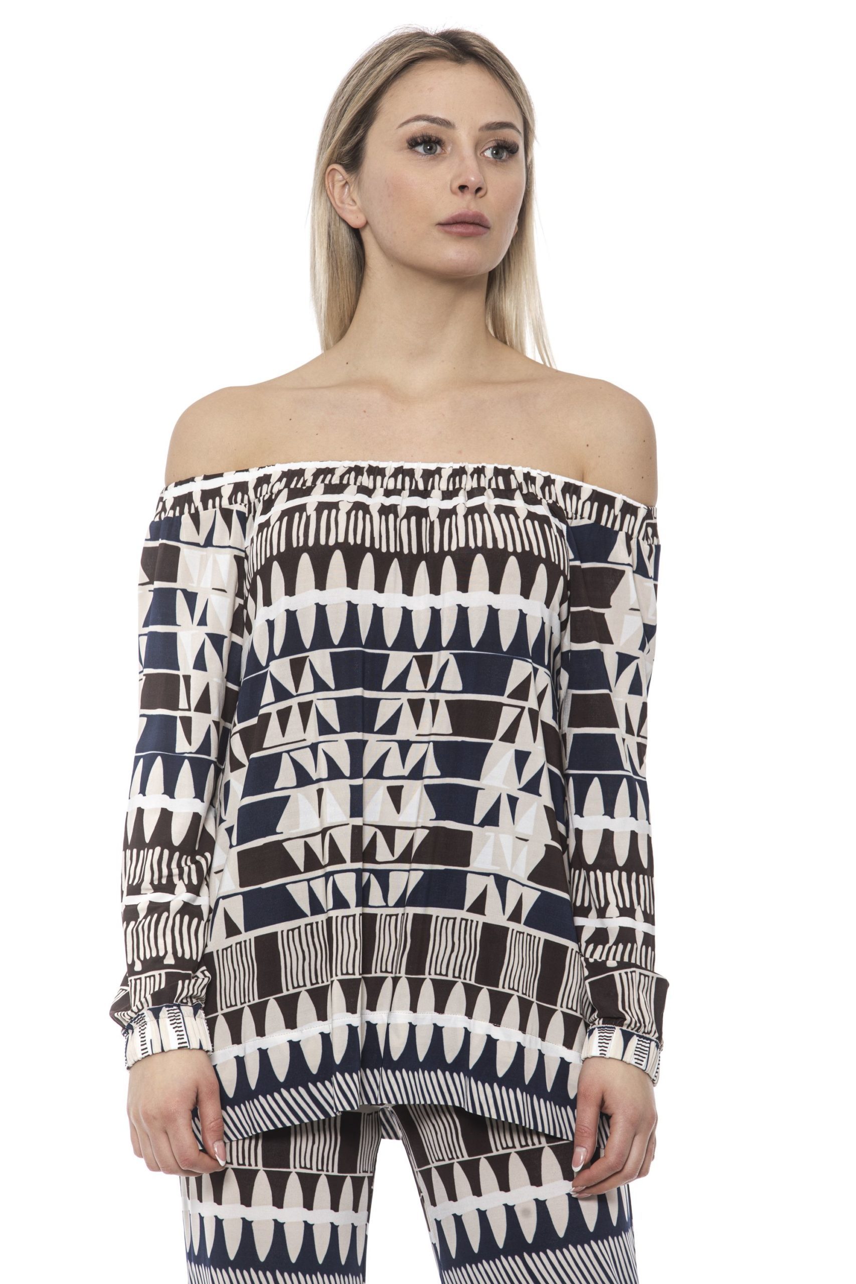 Alpha Studio Women's Blunavy Sweater Blue AL1374979 - IT40 | XS
