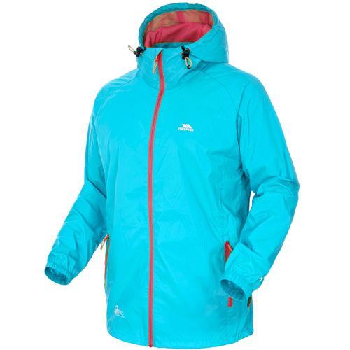 Trespass Unisex Waterproof Packaway Jacket Various Colours Qikpac Jkt - Sky Blue XS