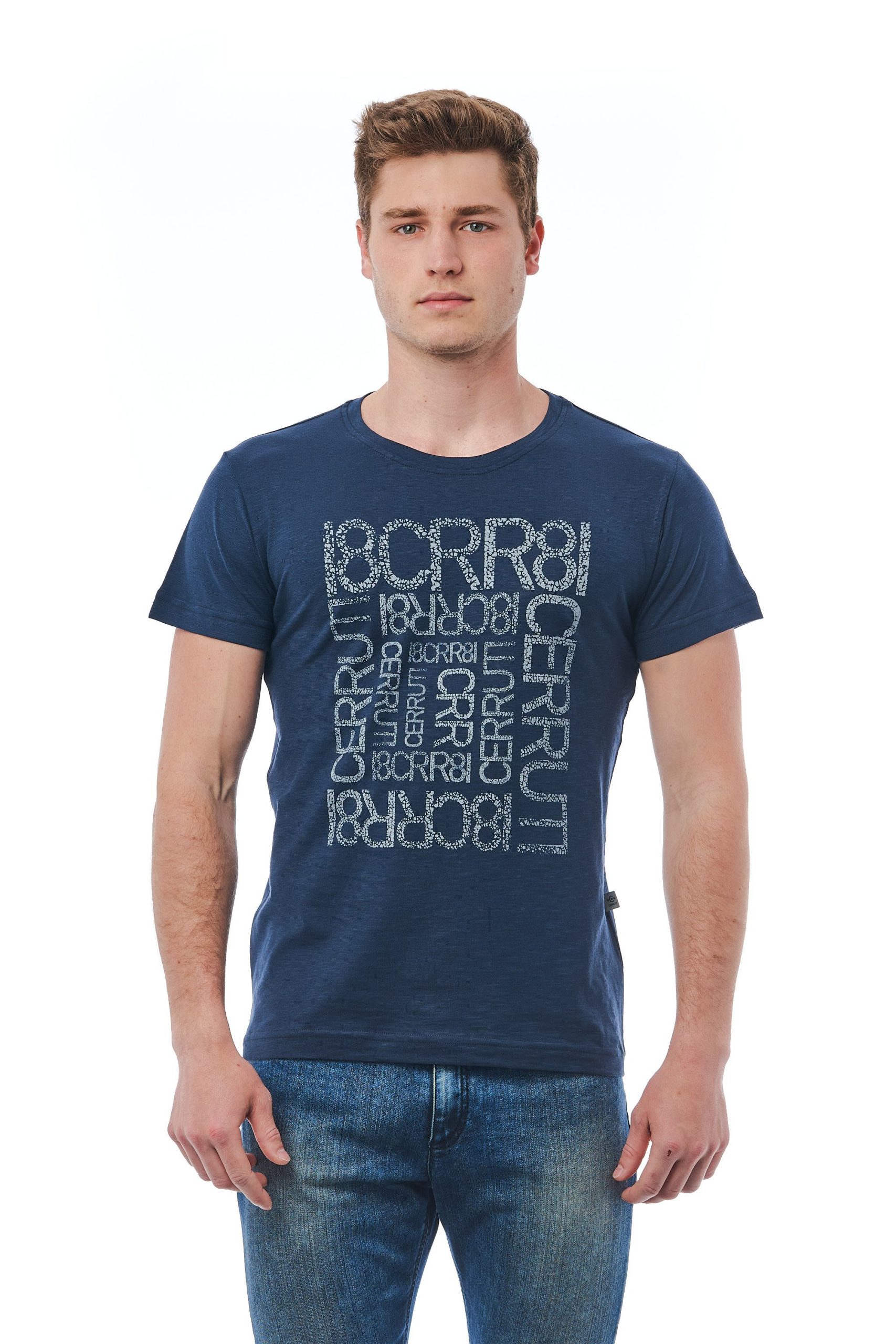 Cerruti 1881 Men's Anthracite T-Shirt Black CE1409955 - XL