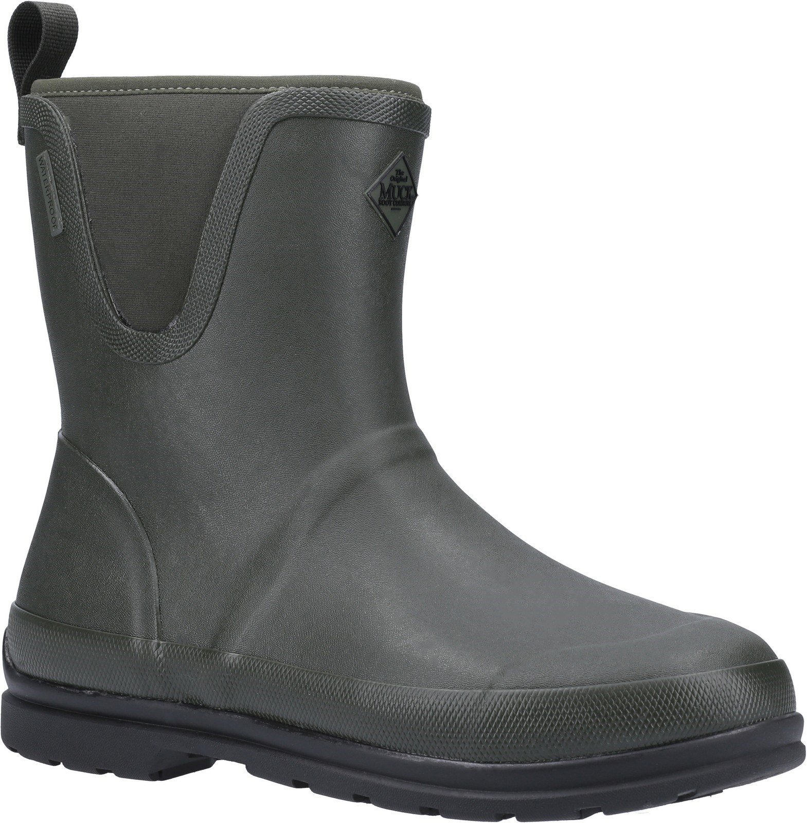 Muck Boots Unisex Originals Pull On Mid Boot Various Colours 30078 - Moss 4
