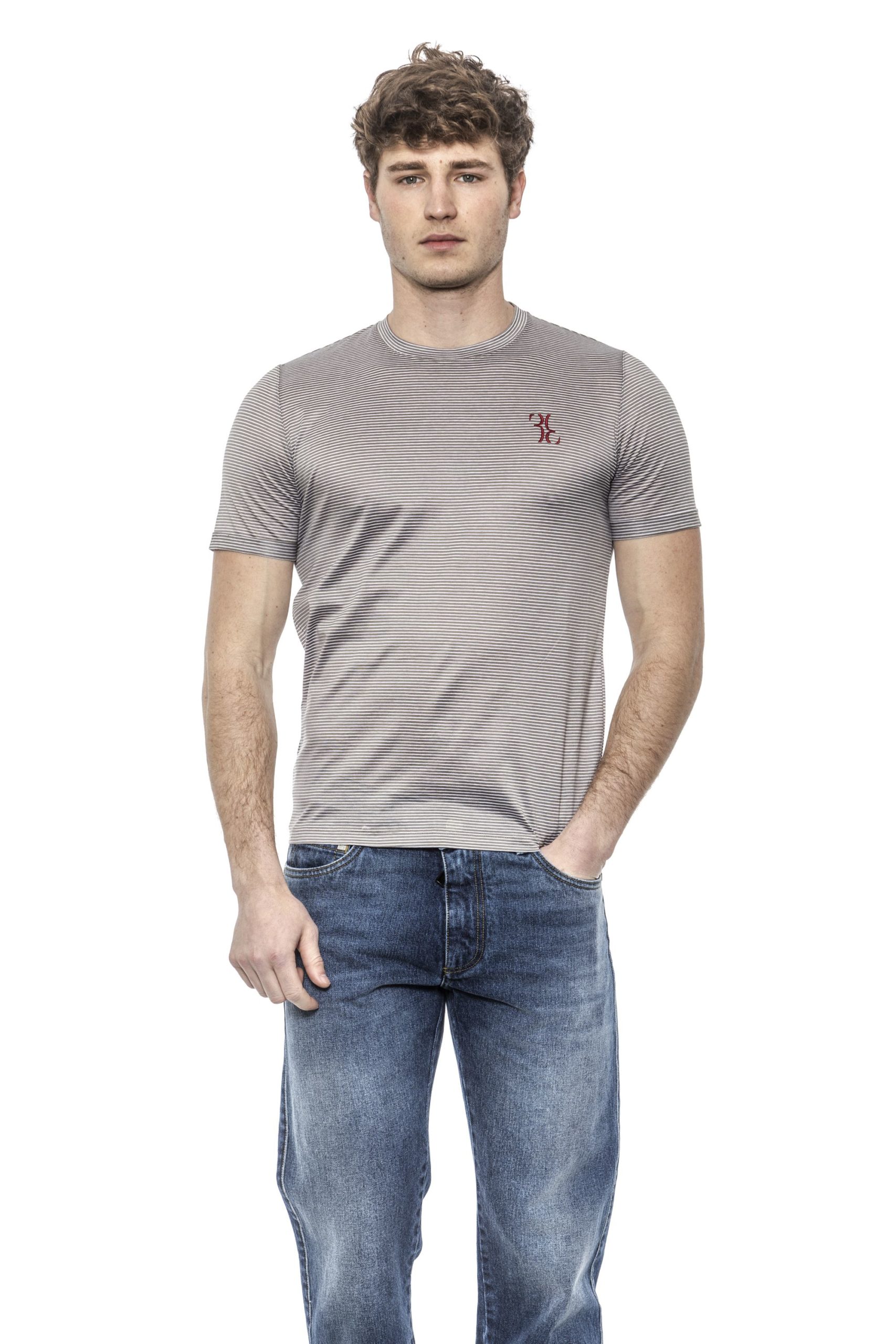 Billionaire Italian Couture Men's Sabbia T-Shirt Beige BI1397998 - IT46 | S