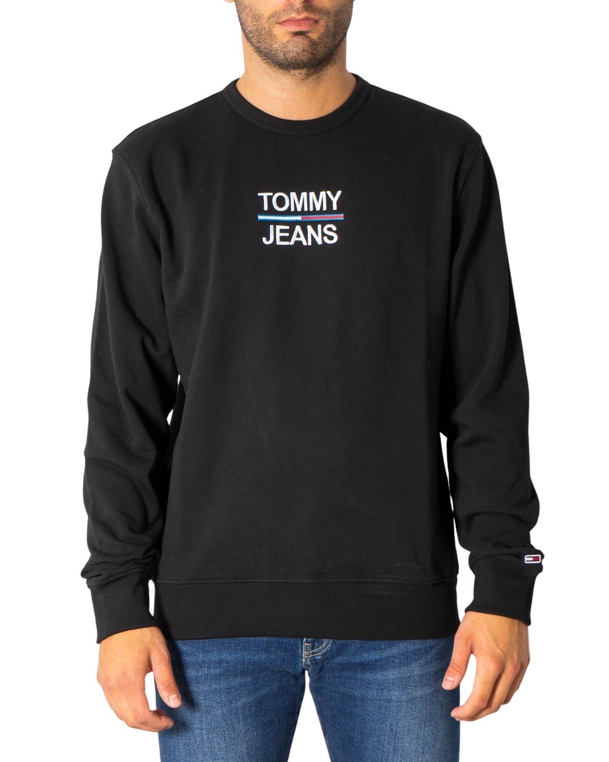Tommy Hilfiger Jeans Men's Sweatshirt Various Colours 304995 - black XS