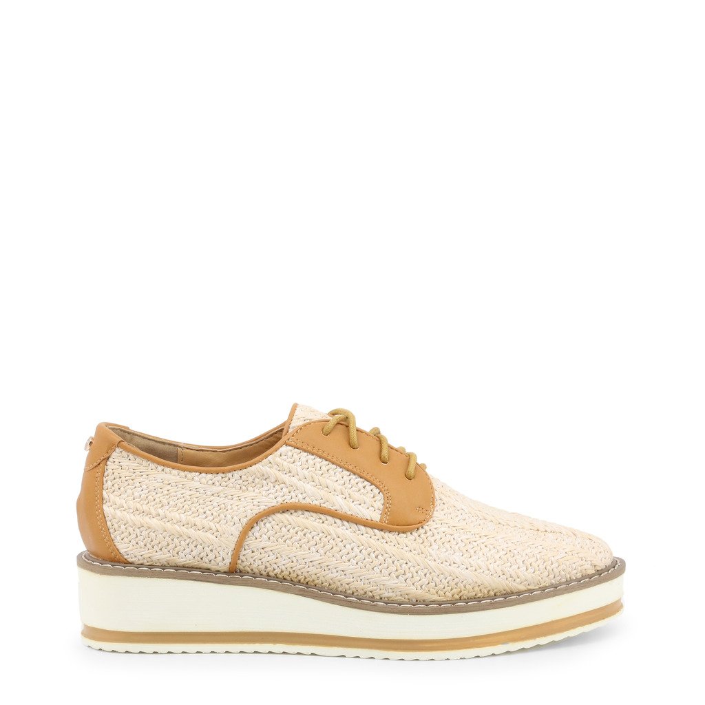 Roccobarocco Women's Lace Up Trainer Brown RBSC1CD01RAF - brown EU 40