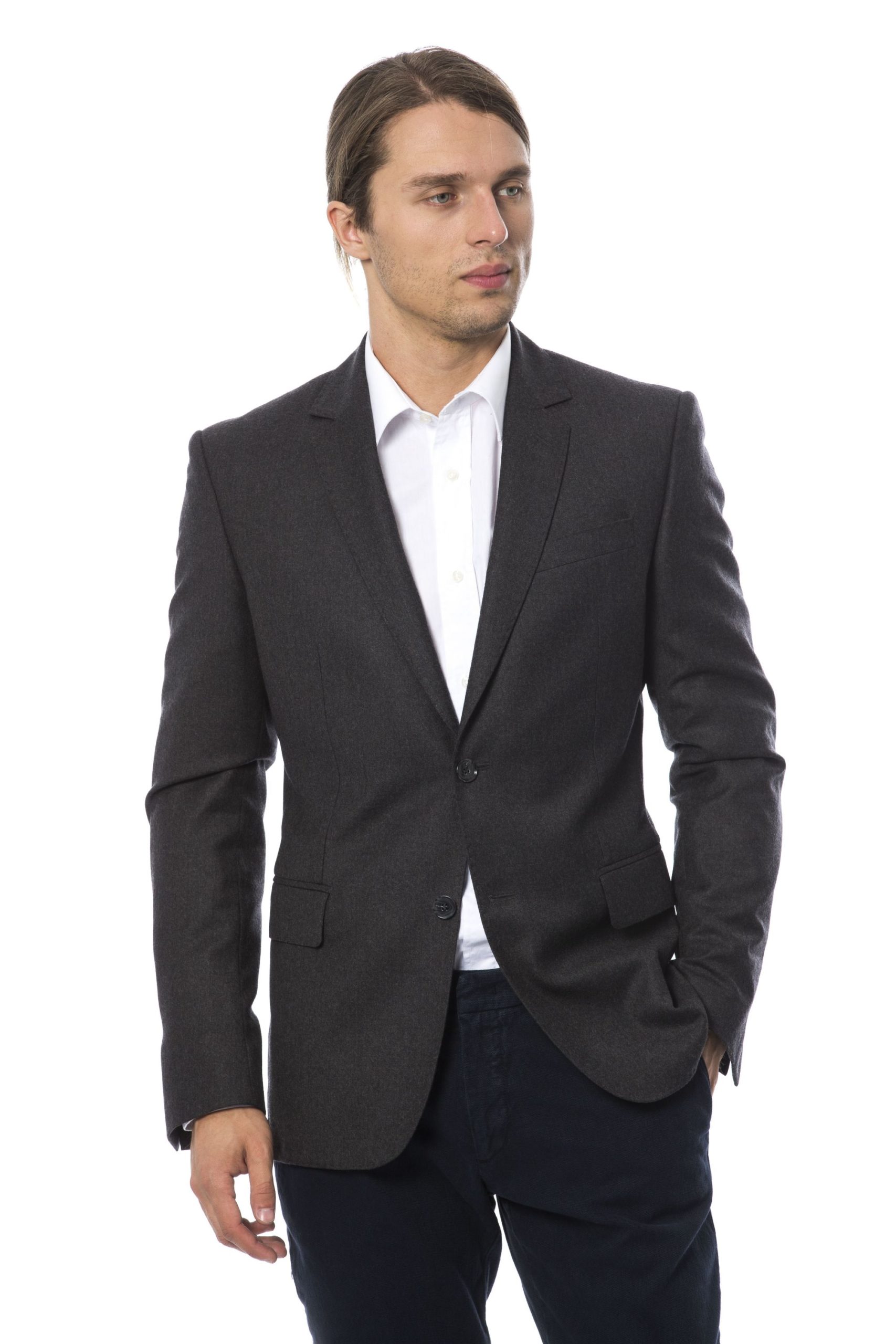 Verri Men's Vgrigiochiaro Blazer Gray VE995272 - IT48 | M
