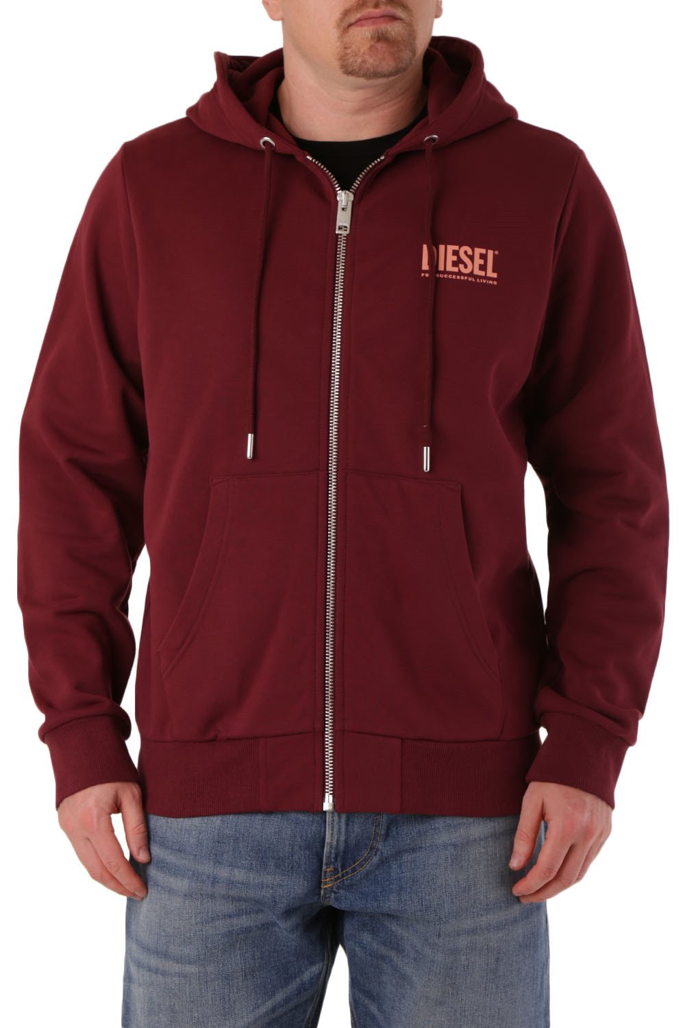 Diesel Men's Sweatshirt Various Colours 294144 - red L