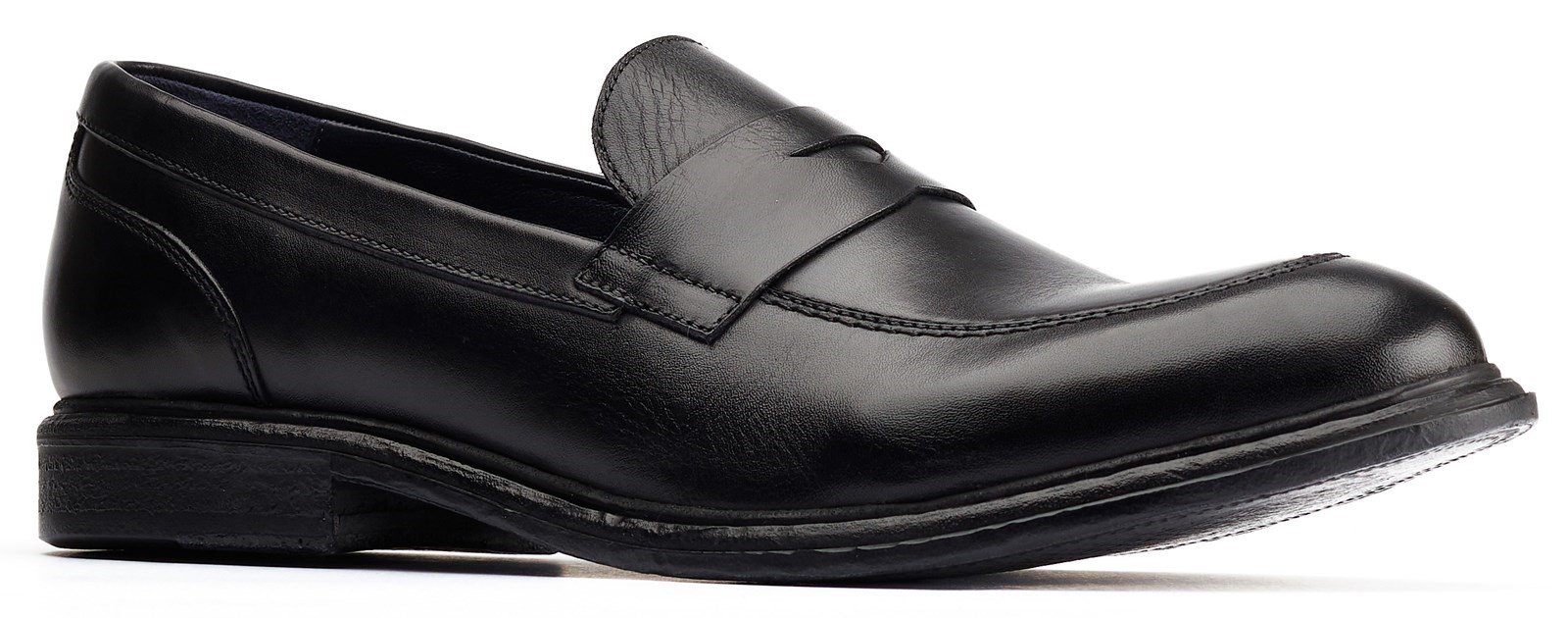 Base London Men's Scoria Loafer Black 31198 - Black 6