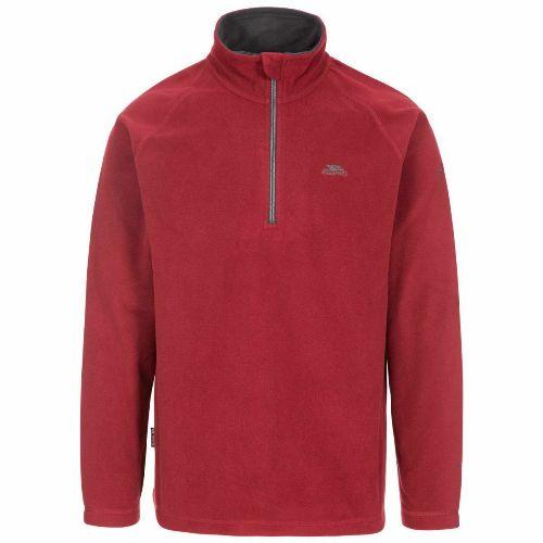 Trespass Women's Microfleece Zip Top Various Colours Blackford - Merlot M