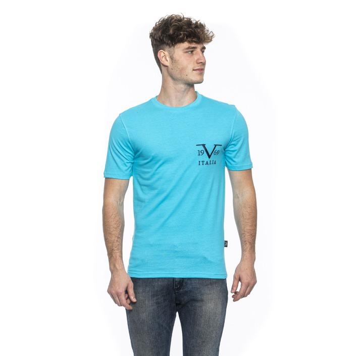 19v69 Italia Men's T-Shirt Blue 185307 - blue M