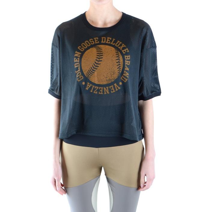 Golden Goose Women's T-Shirt Black 164893 - black XXS