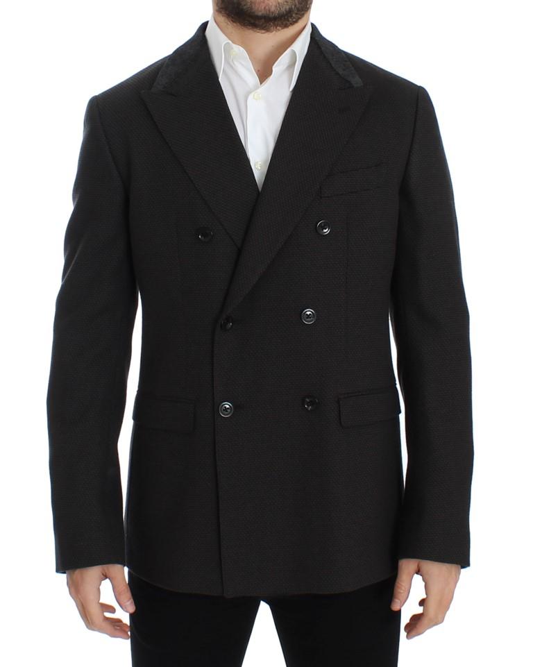 Dolce & Gabbana Men's wool slim fit Blazer Brown SIG12226 - IT48 | M