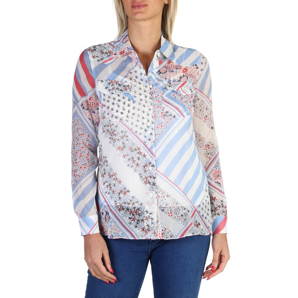 Tommy Hilfiger Women's Shirt White WW0WW18336 - white 2