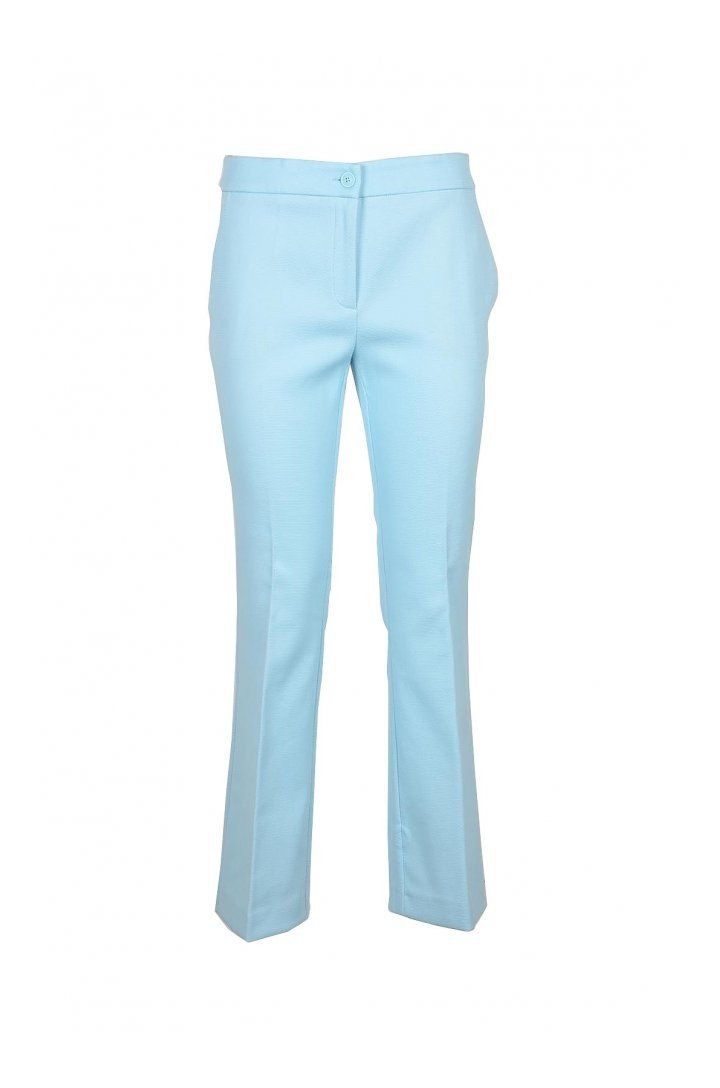 Boutique Moschino Women's Trouser Light Blue 172041 - light blue-1 44