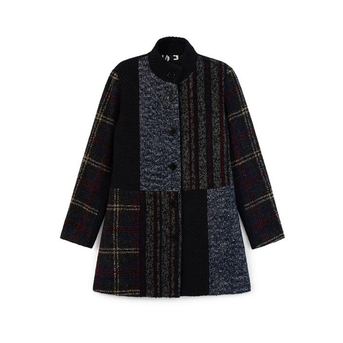Desigual Women's Coat Blue 184233 - blue 46