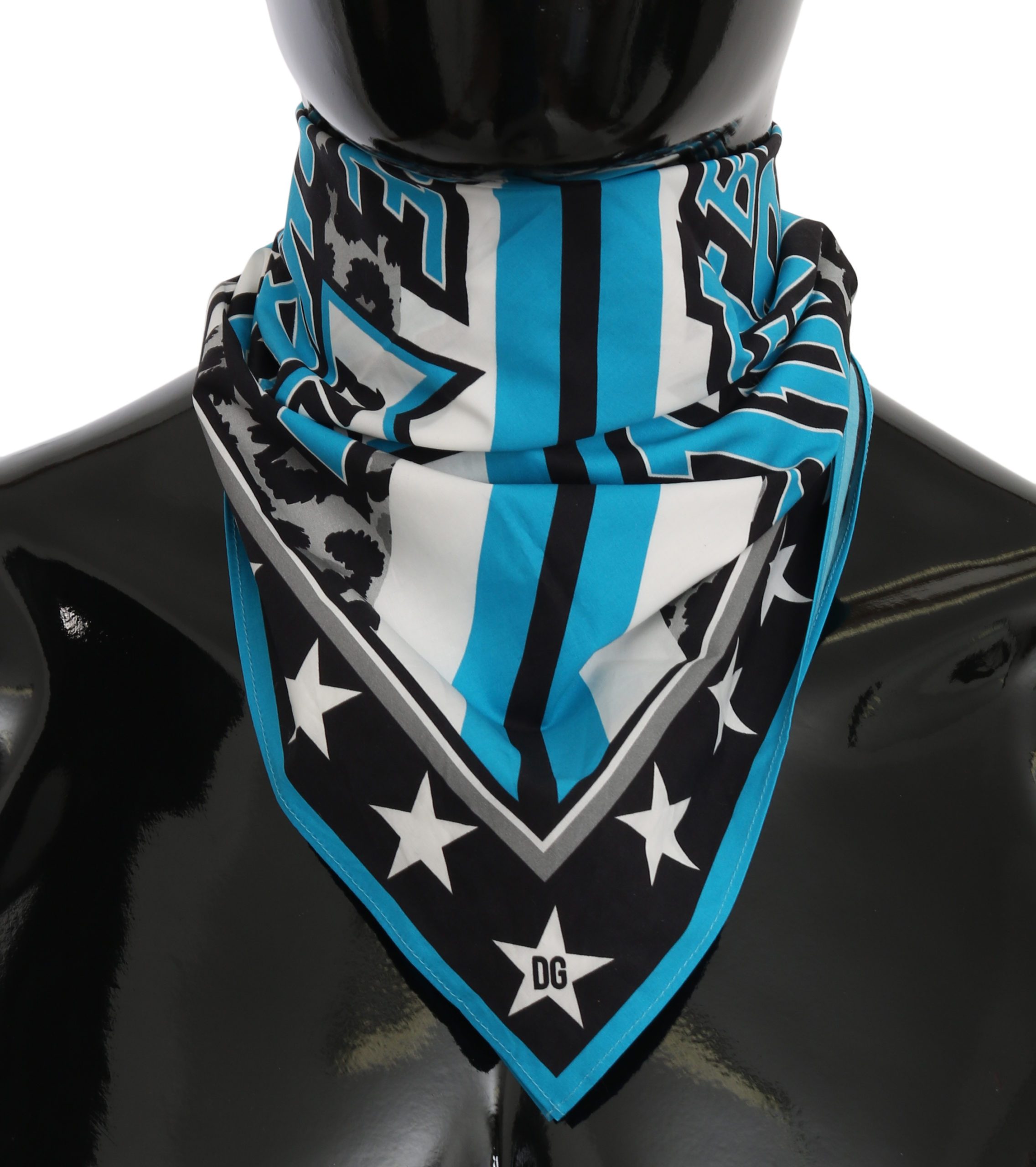 Dolce & Gabbana Men's DG Royals Bandana Scarf Multicolor MS6070