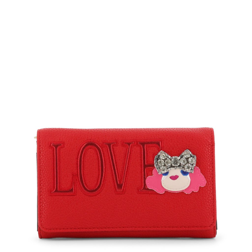Love Moschino Women's Clutch Bag Various Colours JC5652PP07KH - red NOSIZE
