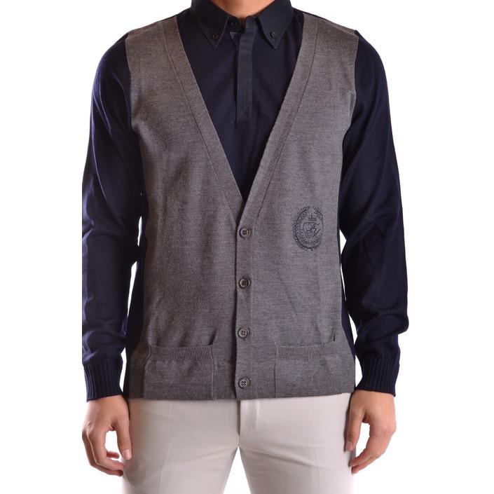 Frankie Morello Men's Gilet Blue 162643 - blue L