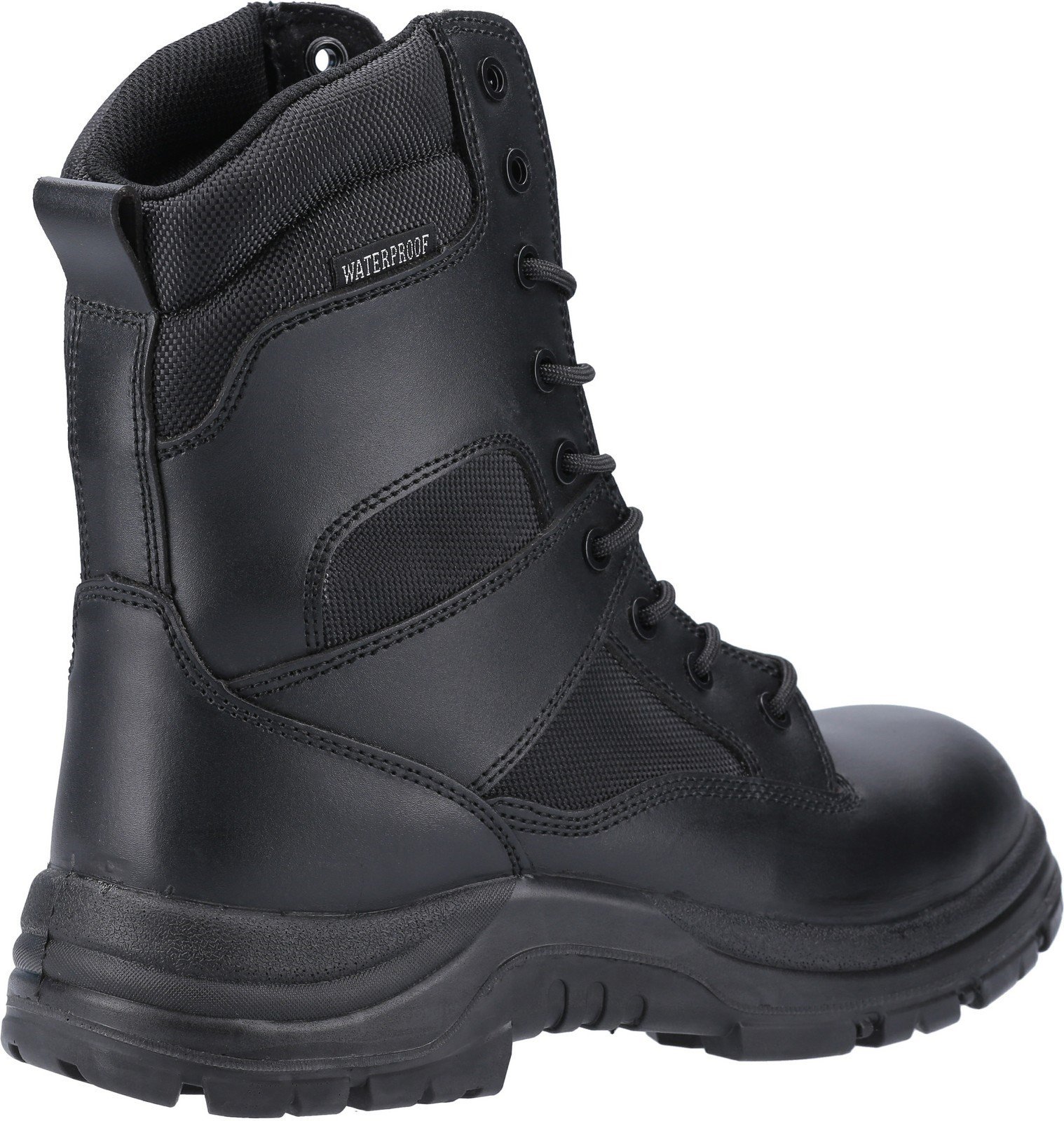 Amblers Unisex Safety Combat Hi-Leg Waterproof Boot Black 20417 - Black 4