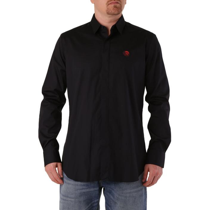 Diesel Men's Shirt Black 287503 - black 40