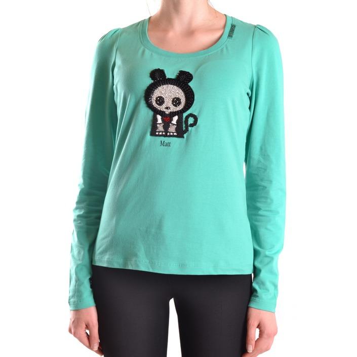 Pinko Women's T-Shirt Green 160981 - green L