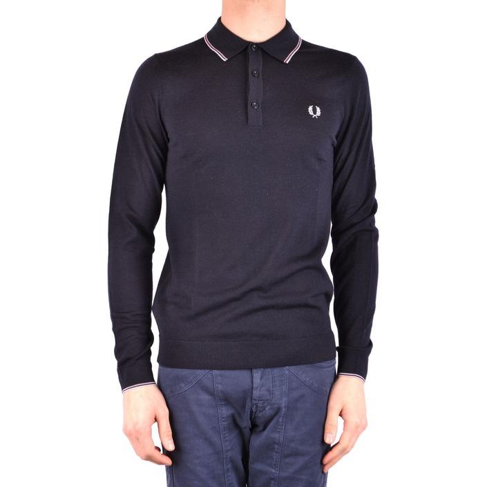 Fred Perry Men's Polo Shirt Blue 161371 - blue S