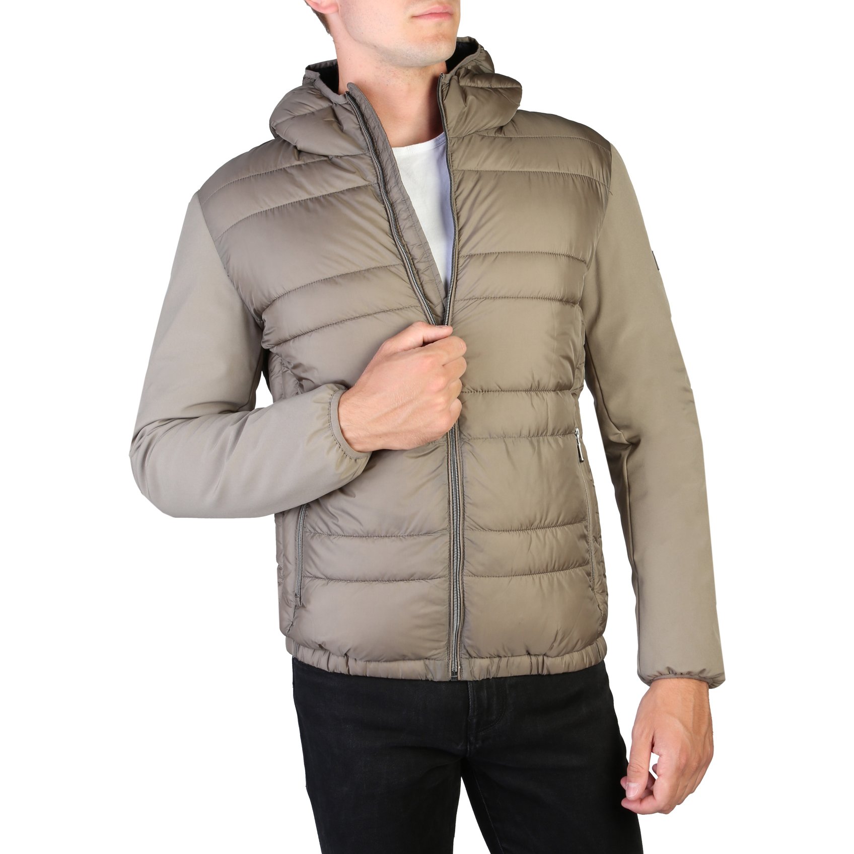 Yes Zee Men's Jacket Grey J876_M900 - brown S