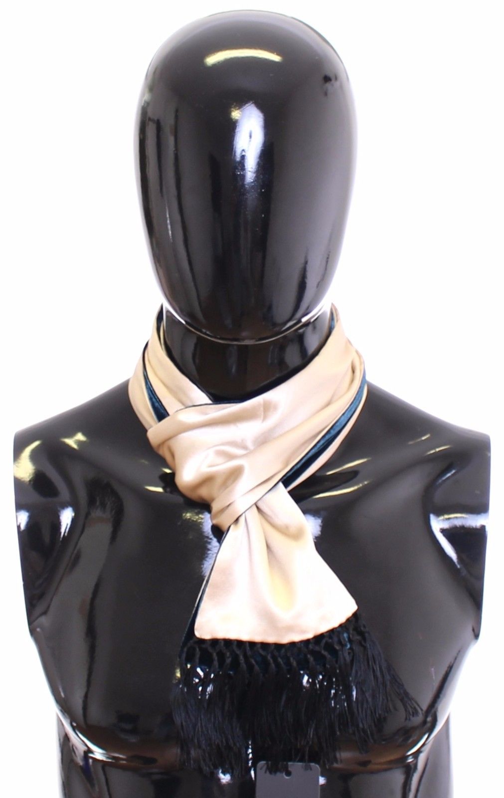Dolce & Gabbana Men's Silk Scarf Beige SCA10104