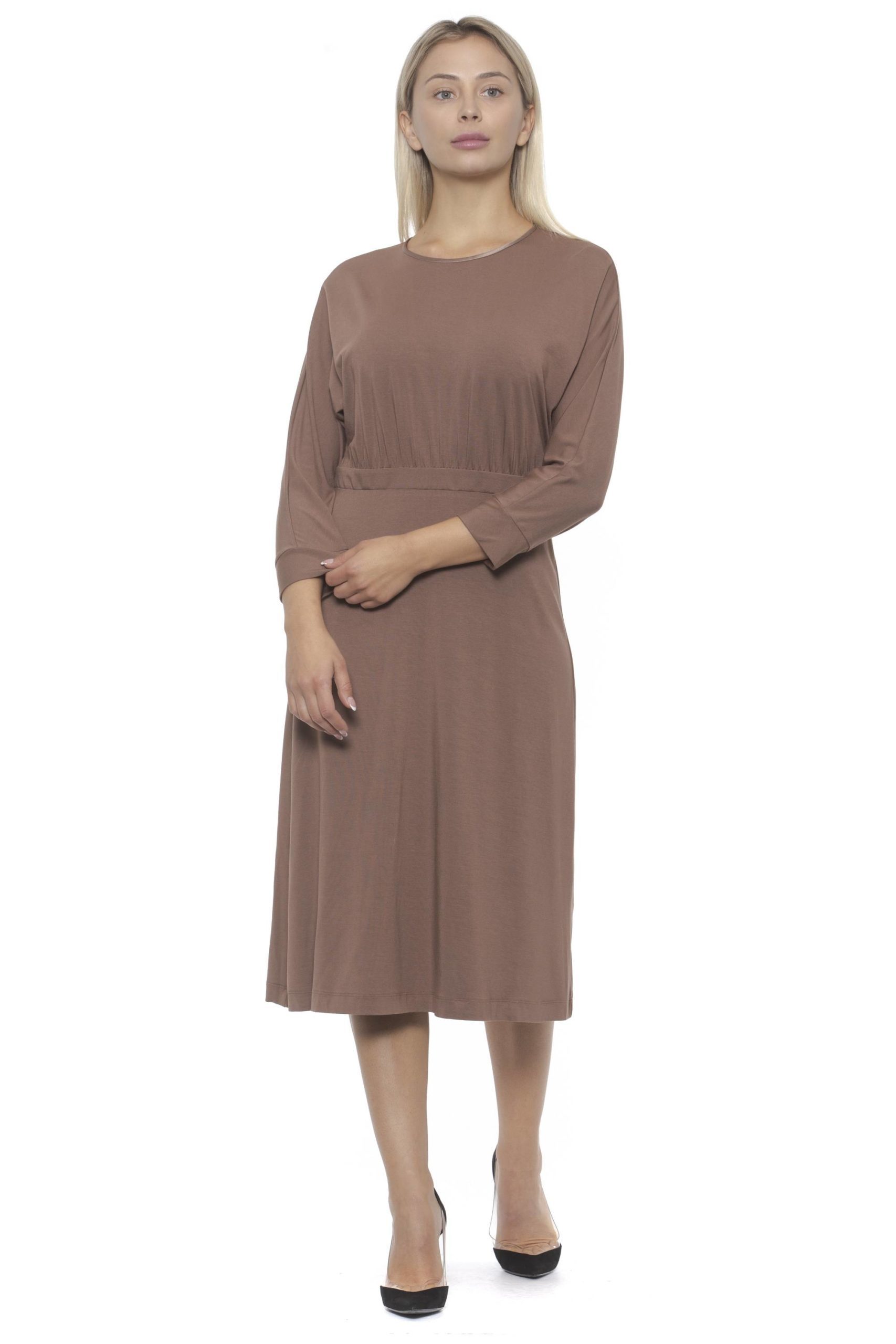 Peserico Women's Brosa Dress Pink PE1383180 - IT42 | S