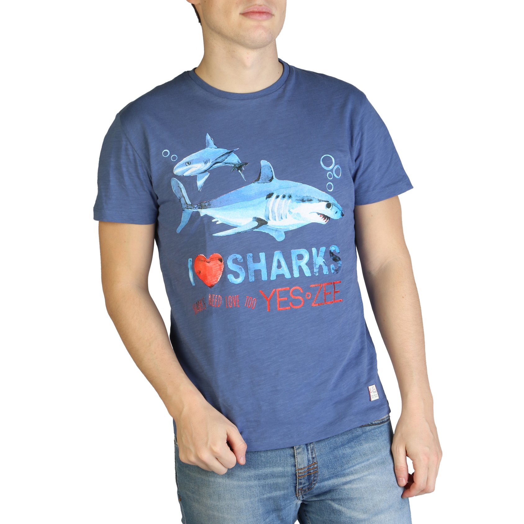 Yes Zee Men's T-Shirt Various Colours T700_TL17 - blue S