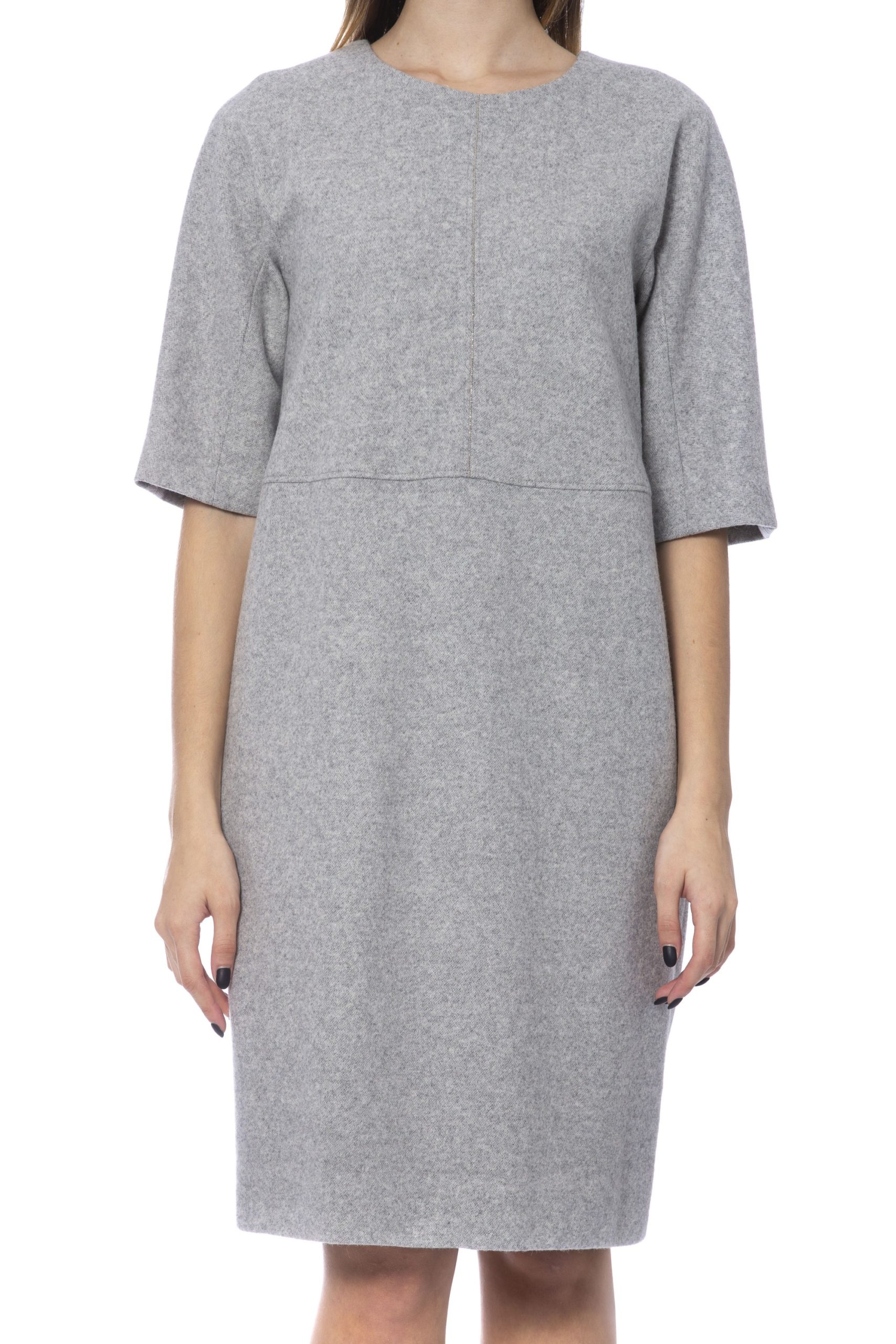 Peserico Women's Dress Grey PE992830 - IT44 | M