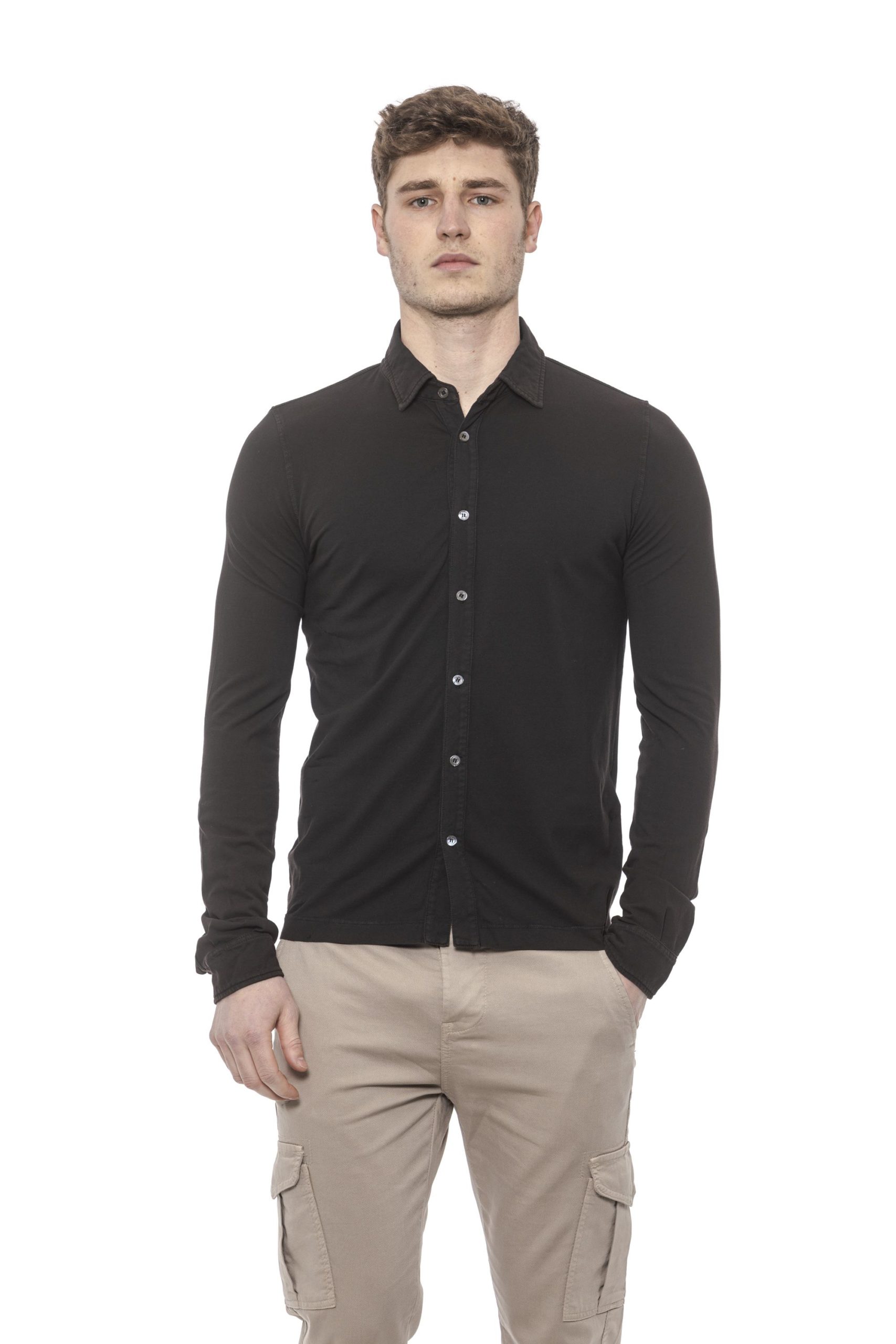 Alpha Studio Men's Shirt Brown AL1394981 - IT48 | M