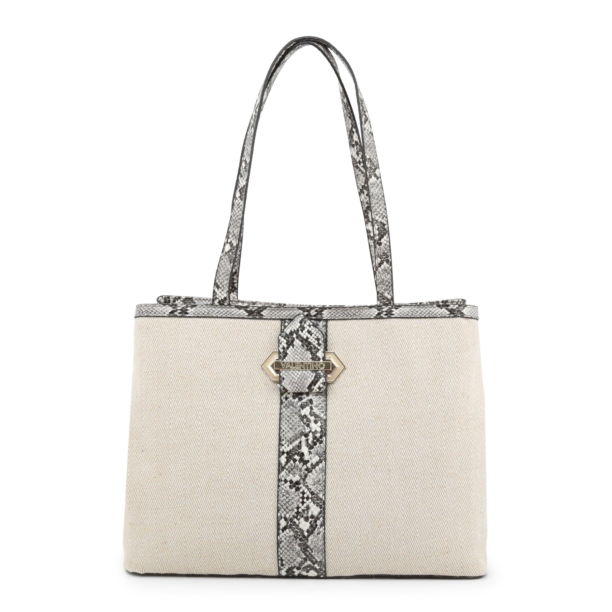 Valentino by Mario Valentino Women's Shopping Bag Brown GIGANTE-VBS3XP01 - brown-3 NOSIZE