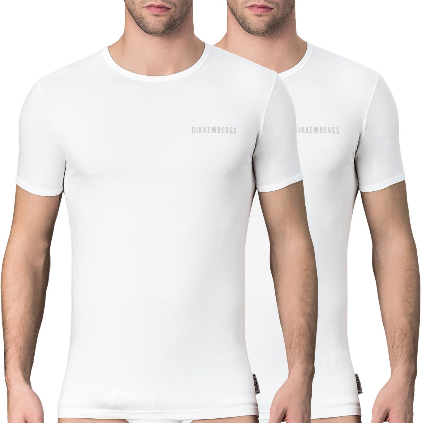 Bikkembergs Men's T-Shirt Various Colours VBKT04086 - white S