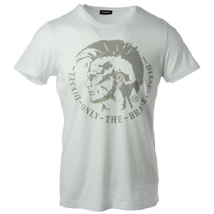 Diesel Men's T-Shirt Various Colours 187816 - white L