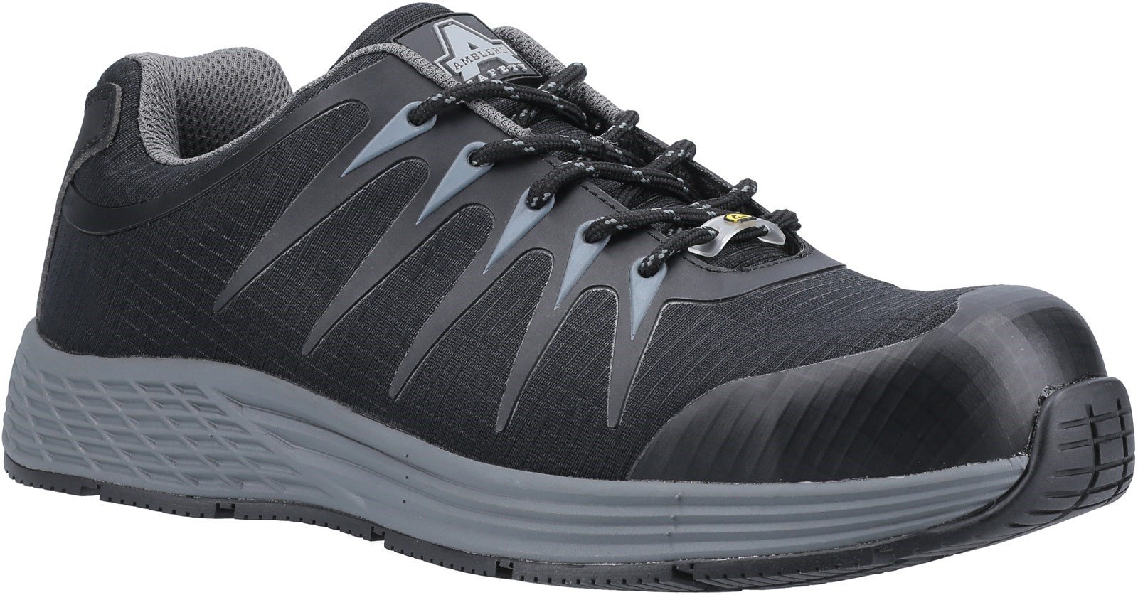 Amblers Unisex Safety Trainer Black - Black 4