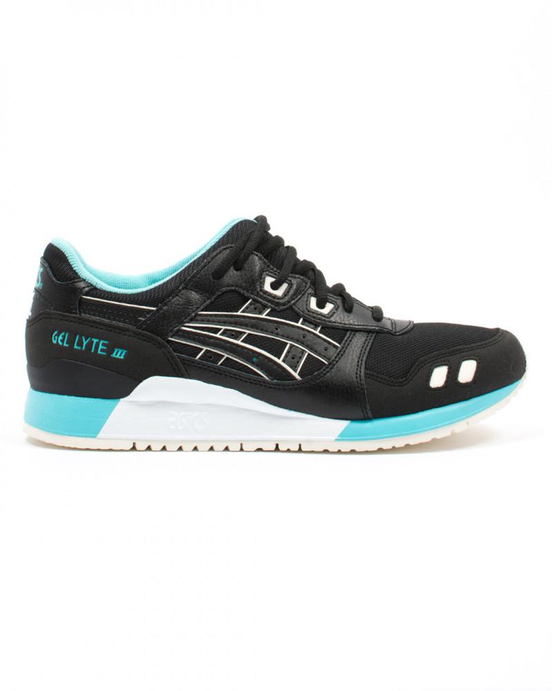 ASICS Men’s Gel Lyte III Trainers Black 4550215049555 - 5 UK Black