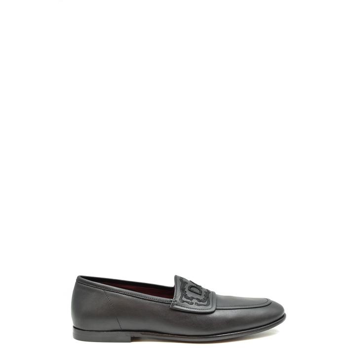 Dolce & Gabbana Men's Loafer Black 179085 - black 42