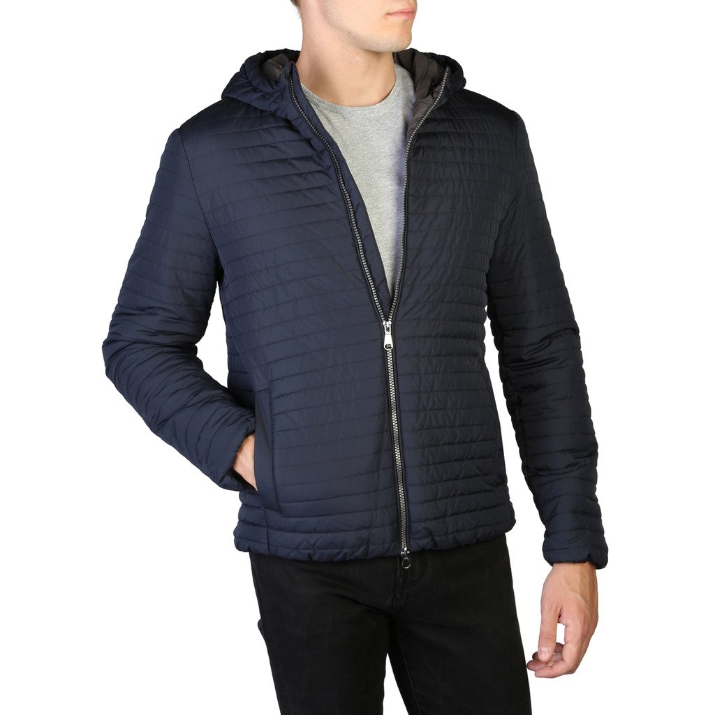 Geox Men's Jacket Blue M9421FT2578 - blue 46