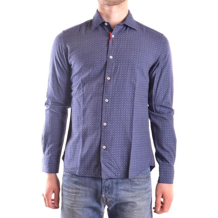 Altea Men's Shirt Blue 160926 - blue S