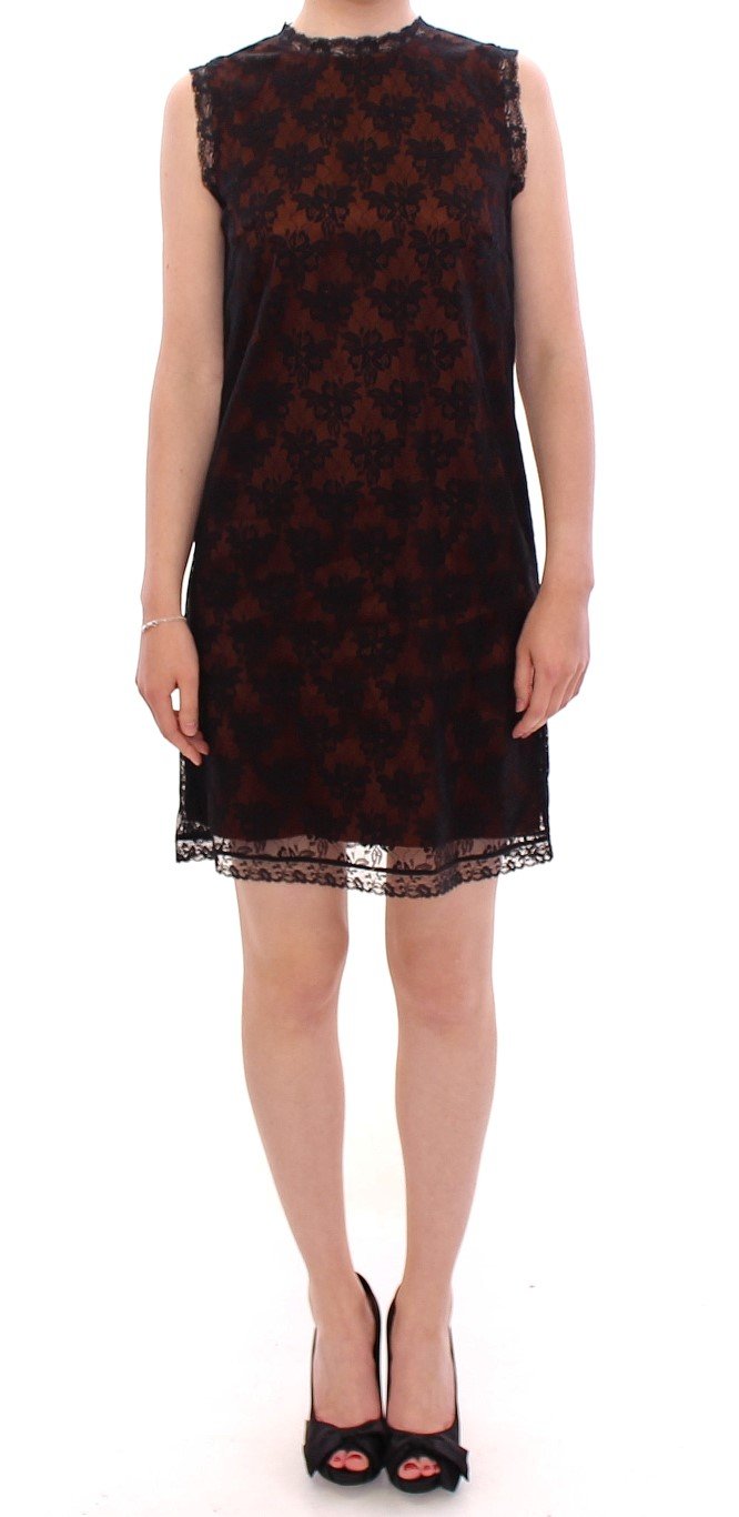 Dolce & Gabbana Women's floral Lace Shift Dress Orange MOM11208 - IT42|M