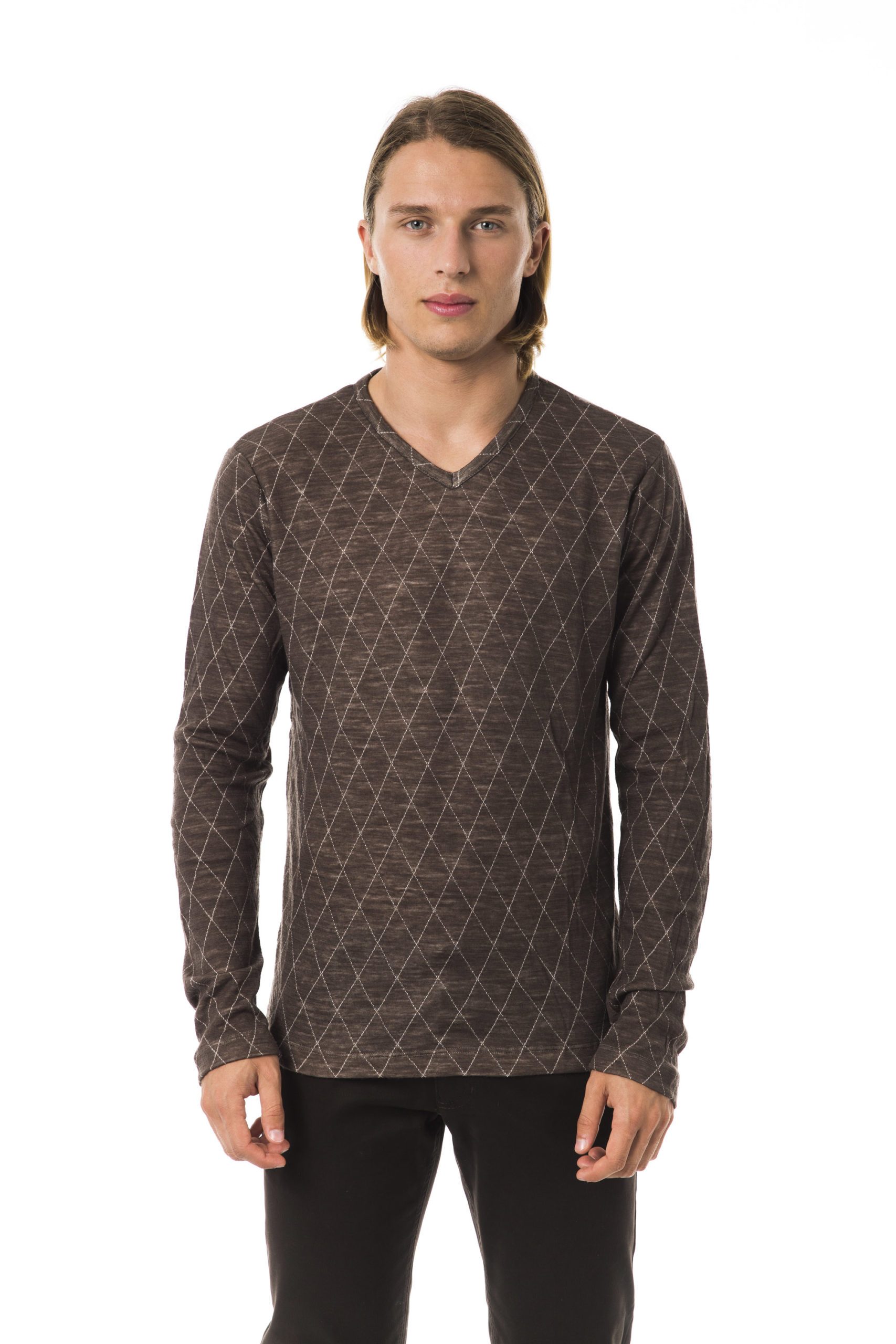 Byblos Men's Sweater Brown BY817236 - S