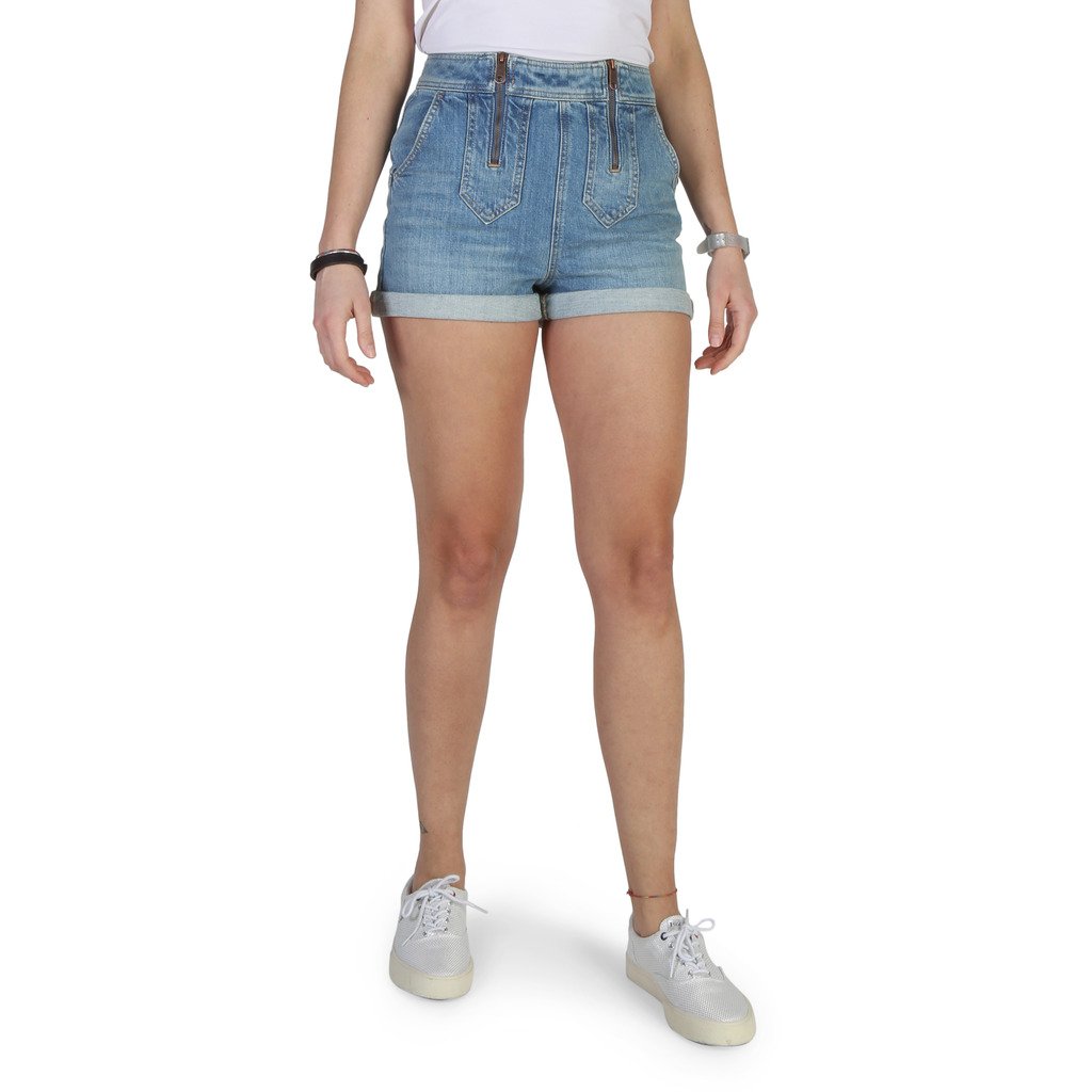 Tommy Hilfiger Women's Short Blue WW0WW18344 - blue XS
