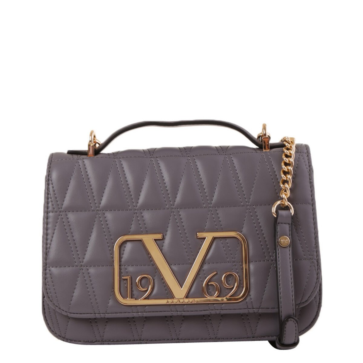 19v69 Italia Women's Shoulder Bag Various Colours 318906 - grey UNICA
