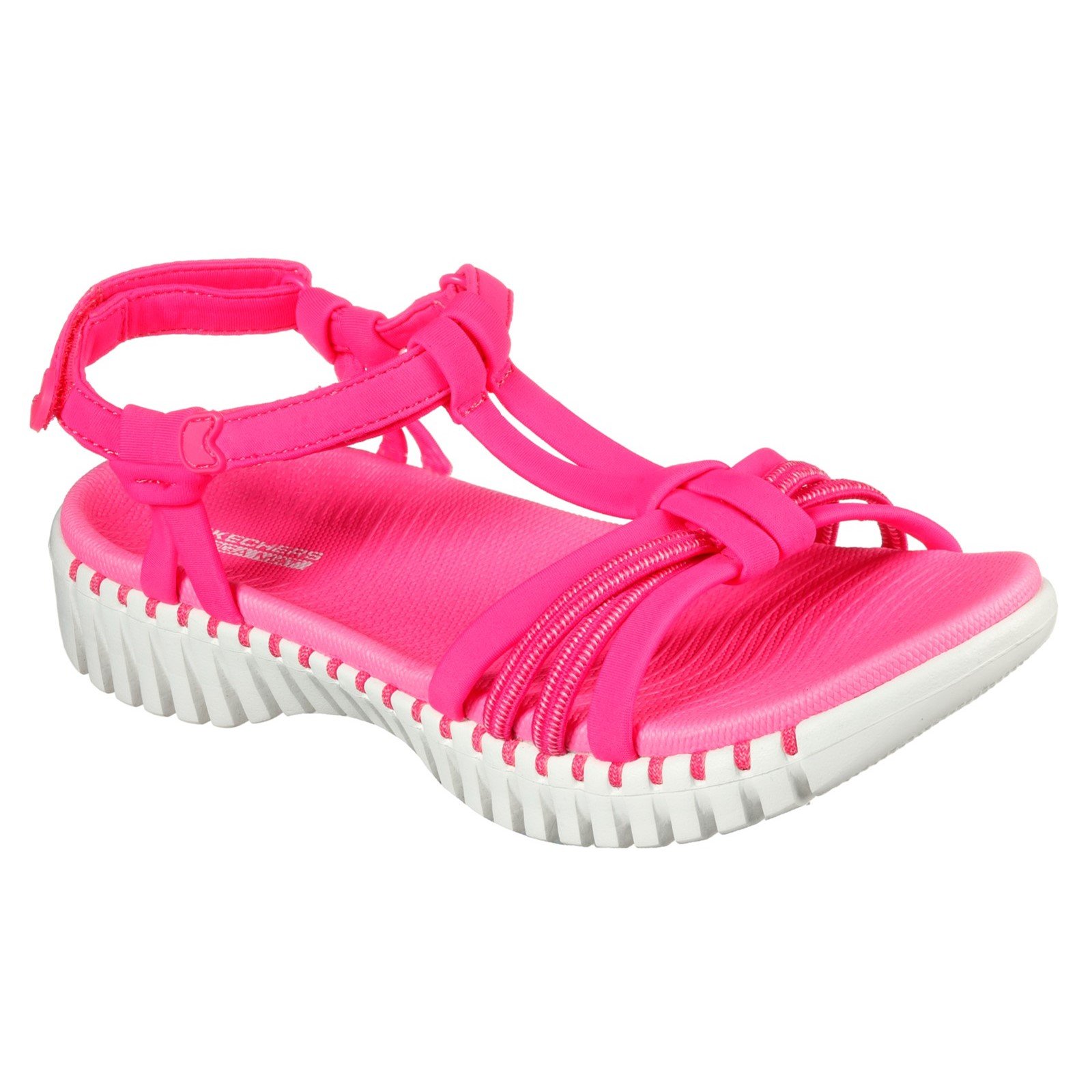 Skechers Women's Go Walk Smart Summer Sandal Various Colours 32156 - Pink 7