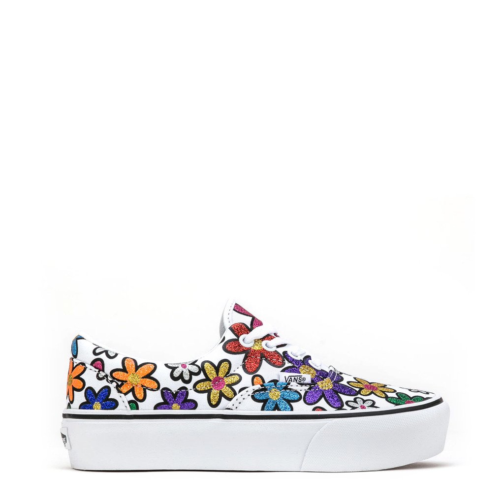 Vans Unisex Trainers Various Colours ERA-PLATFORM_VN0A3WLUX961 - white US 4.5