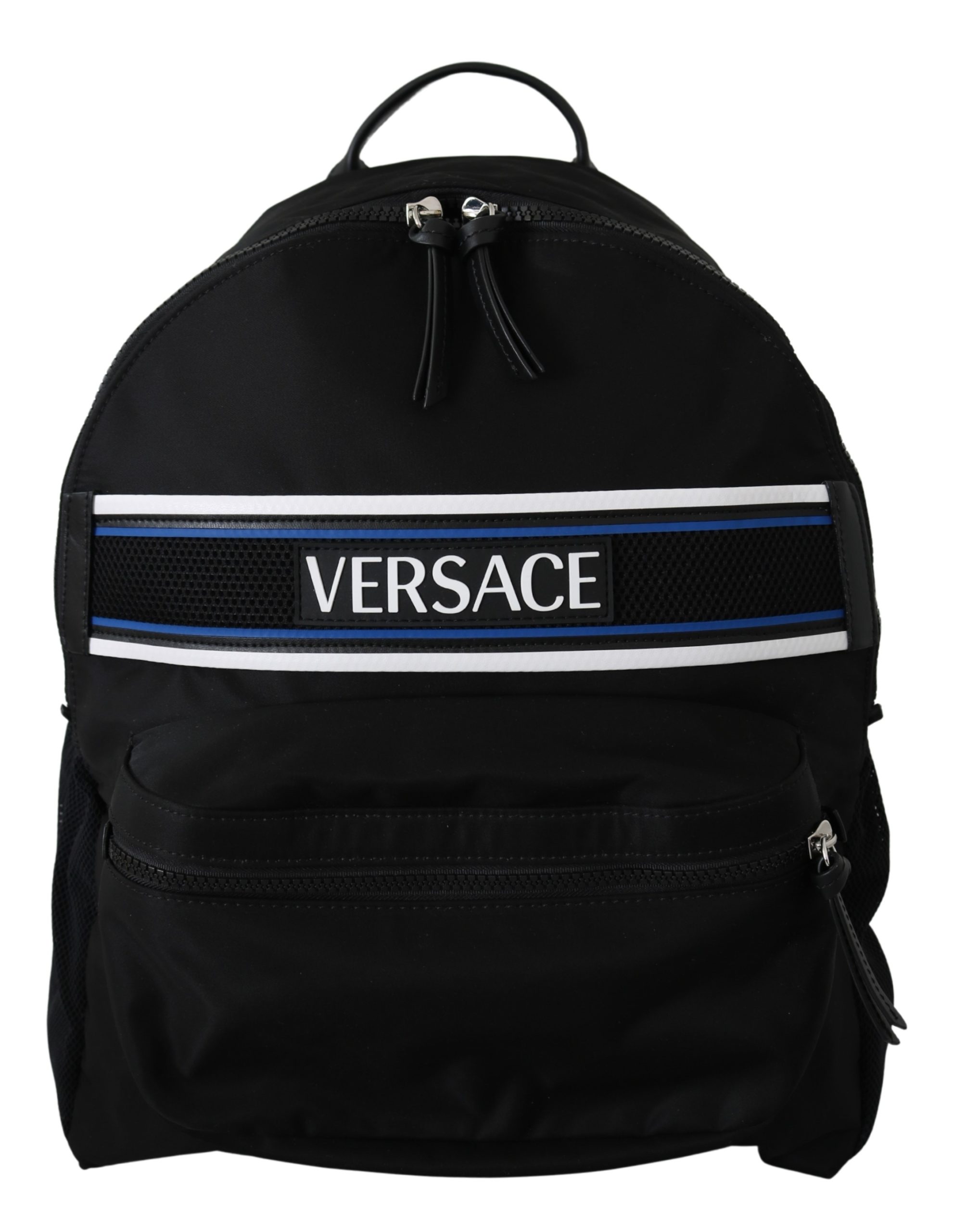 Versace Women's Nylon Olympus Backpack Black 8054716311280