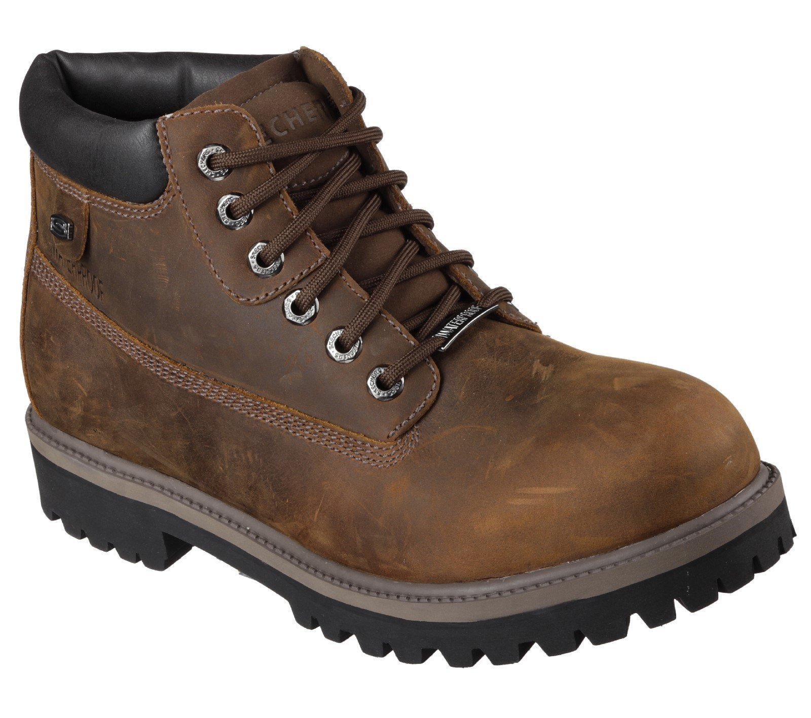Skechers Unisex Sergeants Verdict Boot Various Colours 18261 - Brown 6