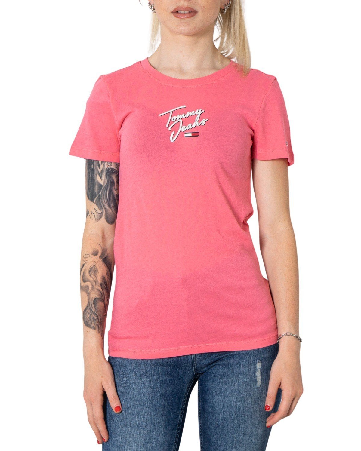 Tommy Hilfiger Jeans Women's Tank Top Various Colours 273348 - pink XXS