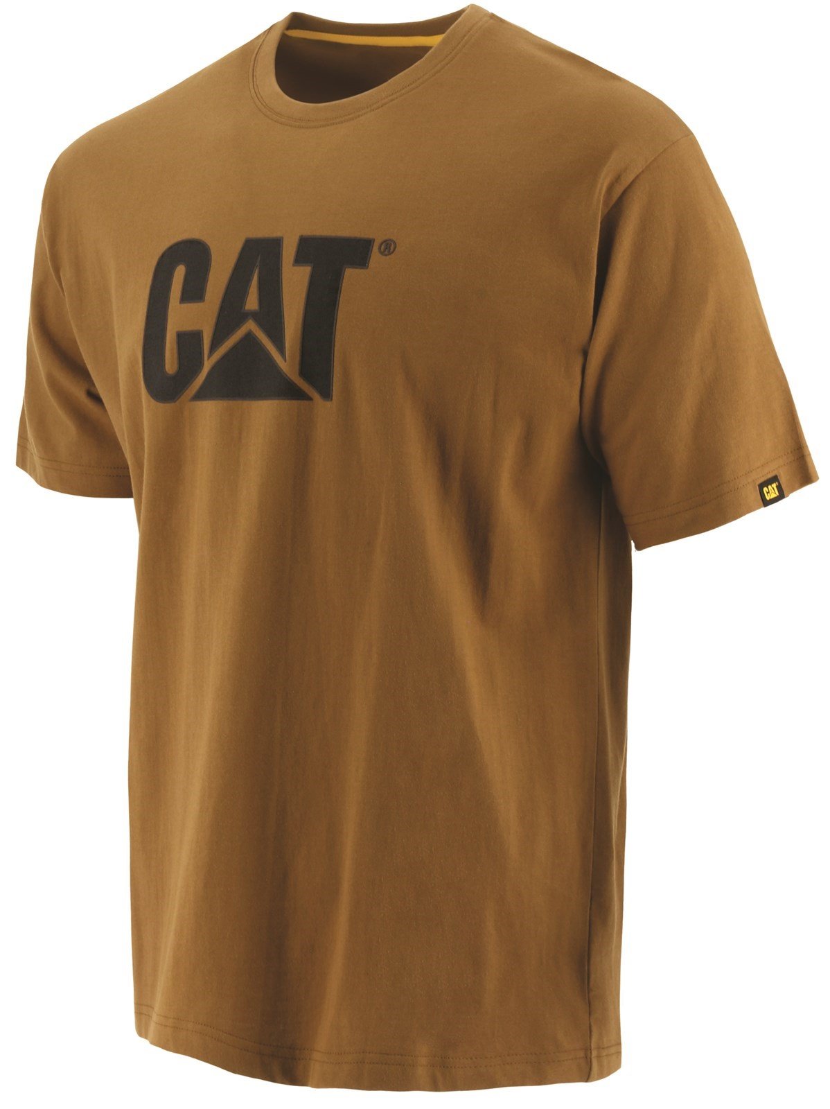 Caterpillar Unisex Trademark Logo T-Shirt Various Colours 25301 - Bronze XX